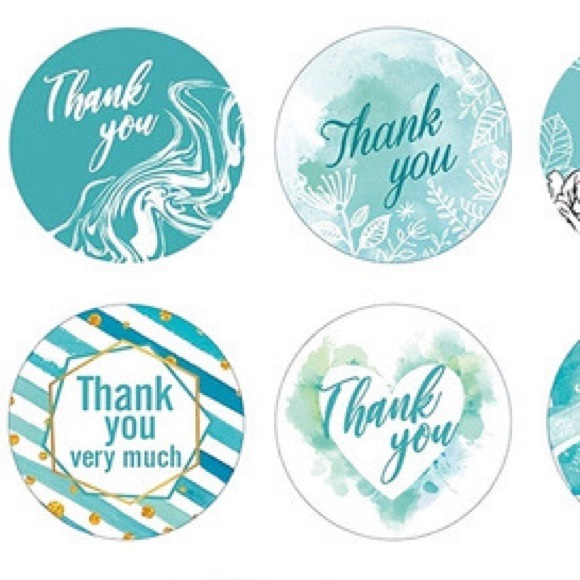 Thank You Stickers - Picture 1 of 2